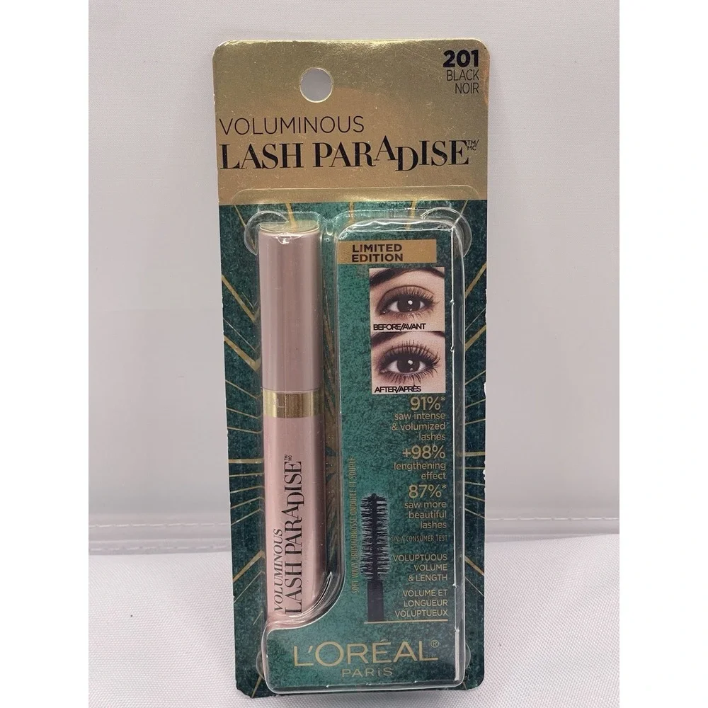 L'Oreal Paris Voluminous Lash Paradise Mascara - 201 Black - 0.28‎ fl oz - NEW!